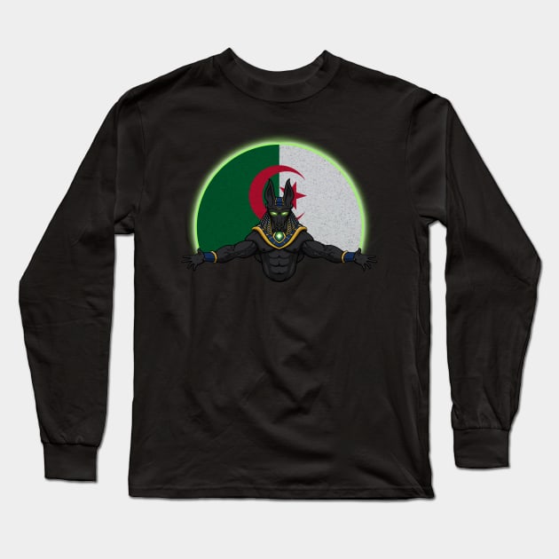 Anubis Algeria Long Sleeve T-Shirt by RampArt